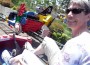 Ulla Hadar pedals at Legoland