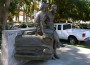 amgraf-sideview American Graffiti sculpture at George Lucas plaza