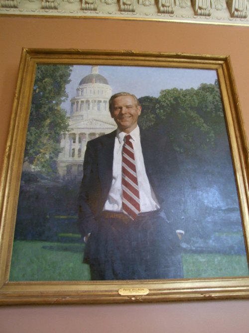 pete wilson portrait