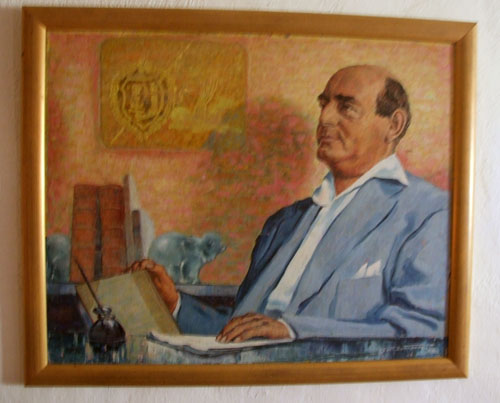 Portrait of Edmond Szekley