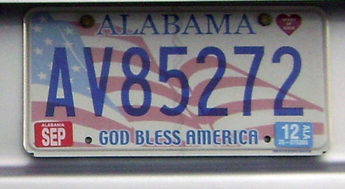 alabama-God bless America~rl