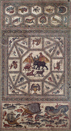 israeli mosaic at louvre