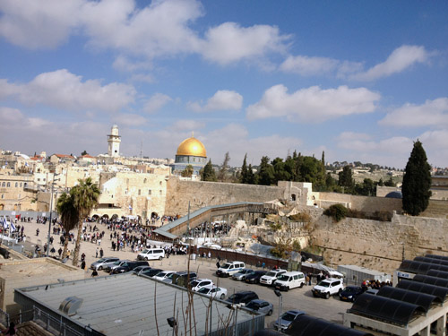 Western Wall and Dome of the Rock, Jerusalem