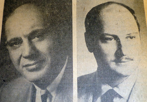 Murray Goodrich, left, and Richard Lustig
