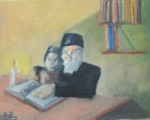 Rabbi and Student by Eitan