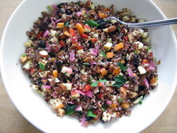 Quinoa Speckled Salad