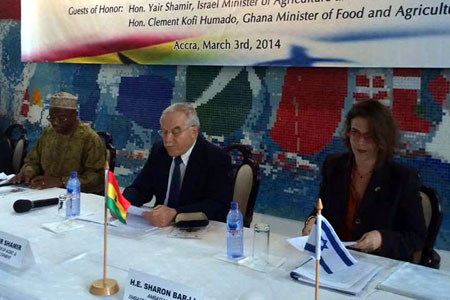 Yair Shamir in Ghana. (Photo: Israel Ministry of Agriculture)