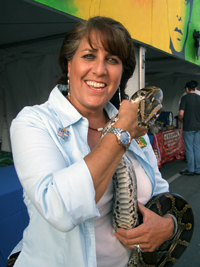 "George" with Cindy Cavallini