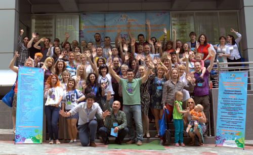 CHISINAU, Moldova (Press Release) - Nearly 400 mainly young Jews from Moldova and the southern Ukraine gathered in the city of Chisinau, May 23-25, for Limmud FSU (former Soviet Union) Moldova. Limmud FSU is a festival of Jewish learning featuring a packed program of lectures, workshops, round-table discussions, music and cultural events. More than 22,000 Jews live in Moldova, with about 15,000 concentrated in the capital city. For more than a century, Chisinau (formerly known by its Russian name of Kishinev) has been marked by its rich Jewish history. Today, this once-remote part of the former Russian Empire is the vibrant capital of the recently independent Republic of Moldova, with a newly thriving Jewish community. (Photo and caption courtesy of Limmud Moldova)