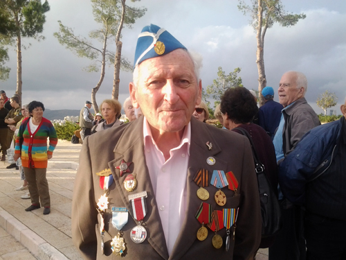 Yakov Karasin, WWII vet