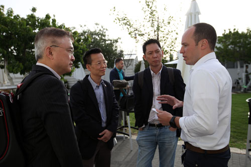Members of Hong Kong delegation in Jerusalem learn about innovation in industry