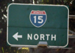 I-15 logo sign