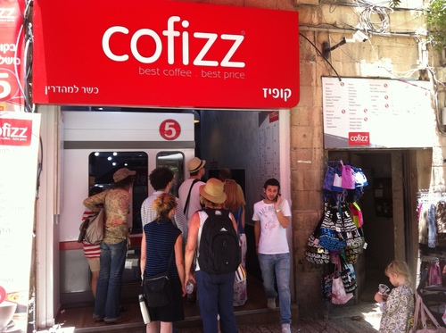 5 shekels for anything on the menu