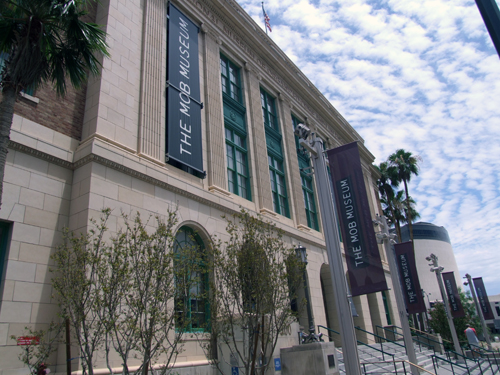 The Mob Museum is located in a former Las Vegas courthouse