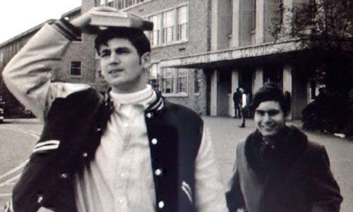Ben Kamin and friend