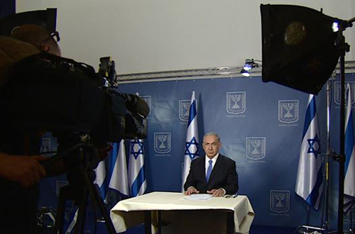 Netanyahu is interviewed on Sunday U.S. news shows