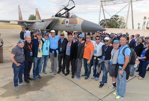 San Diego FIDF group in Israel
