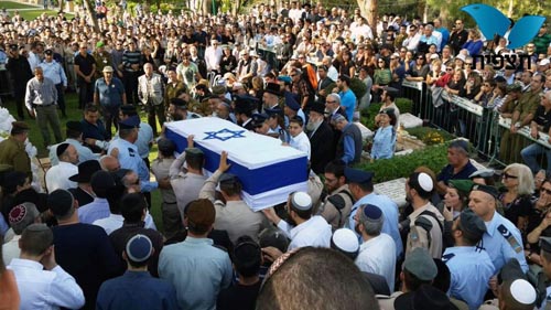 Funeral of Almog Shiloni on November 11, 2014 at Mt. herzl Military Cemetery