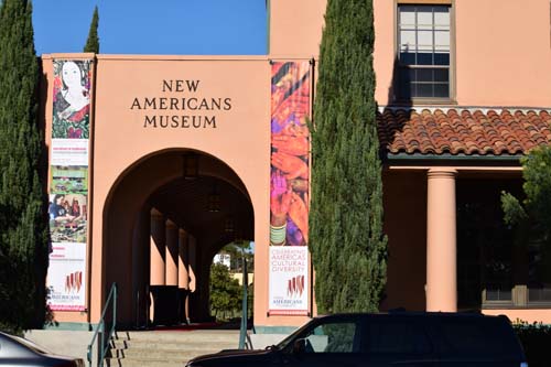 New Americans Museum on reopening day, Jan. 16, 2015