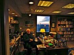 Theodore Hesburgh in his Notre Dame office (Photo: Wikipedia)