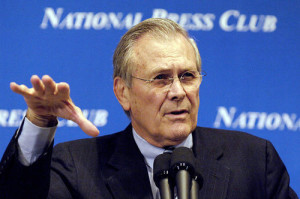 Former U.S. defense secretary Donald Rumsfeld. (Photo: Chad J. McNeeley/ Department of Defense)