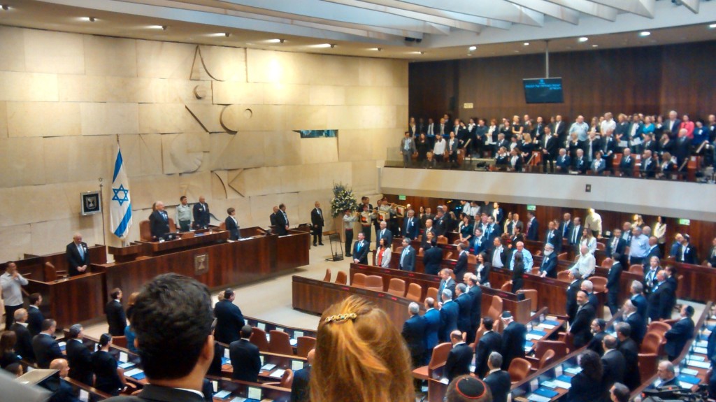 Knesset opening session, March 31, 2015 (Photo: Anav Silverman)