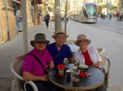 Coffee break on Jaffa Street