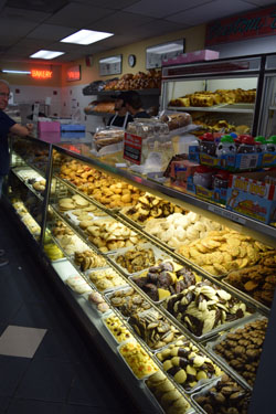 Desserts at the D.Z. Akin's bakery