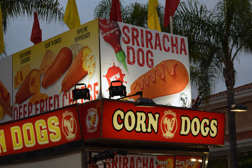 Fried cheese was among the offerings at the San Diego County Fair (Photos: Donald H. Harrison)