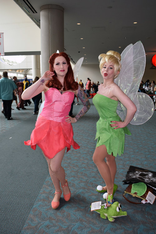 Rosetta and Tinkerbell