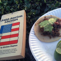 Book and lunch denote two cultures in Adolfo Guzman's world