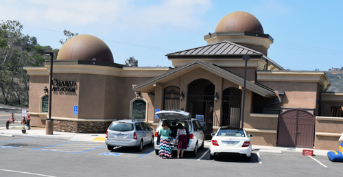 Exterior of Chabad of La Costa, August 2015