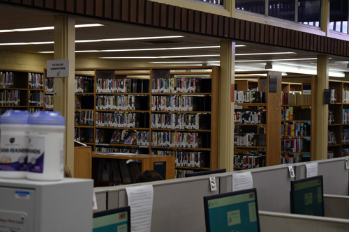 Benjamin Branch LIbrary interior