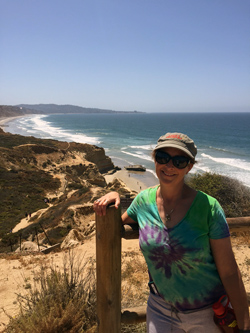 Diana Lerner at Torrey Pines State Park