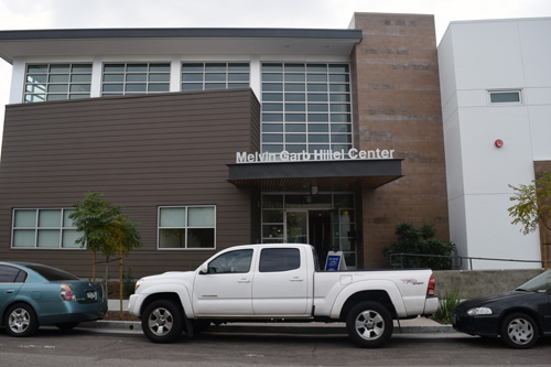 Exterior of Melvin Garb Hillel House at San Digo State University