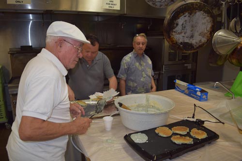 From left: Bob Holloway, Bram Rubinstein, and Norm Katz