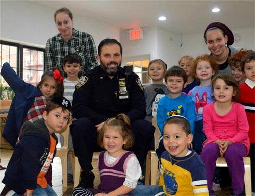 Albert Mammon at the Neshama PreSchool