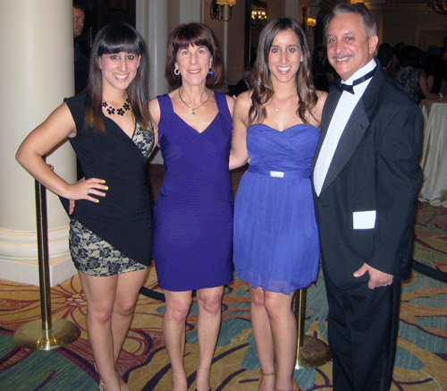 Shannah, Roxanne, Nicki, and Norm Katz