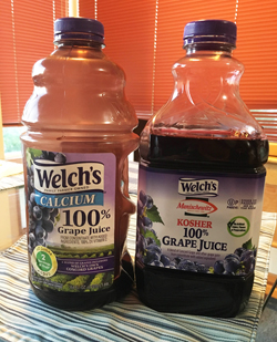 Grape juice comparison (Photo: Shor Masori)