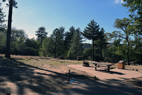 Campground at Laguna Meadows near Mount Laguna