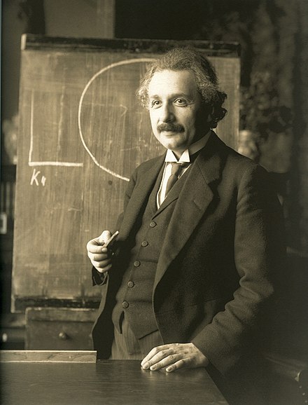 Albert Einstein (Photo: Wikipedia)