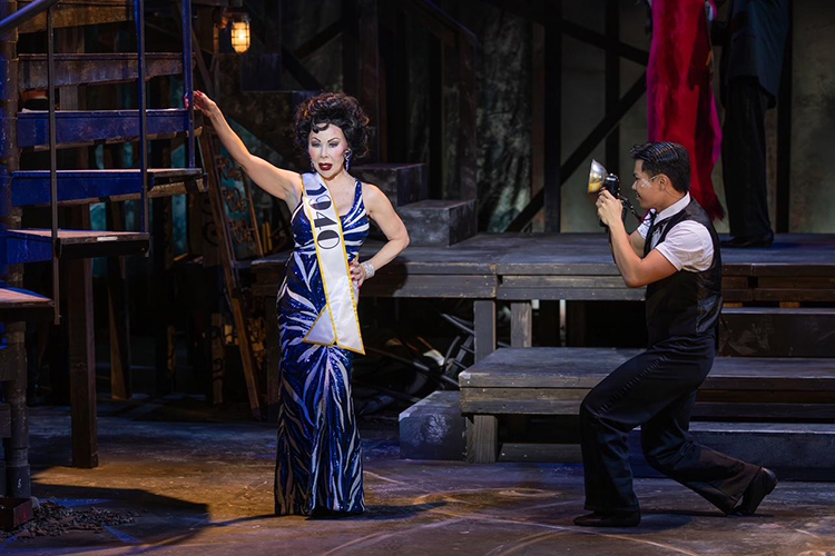 Leigh Scarritt and Kaia Bugler in 'Follies,' now playing at the Joan. (Karli Cadel Photography)